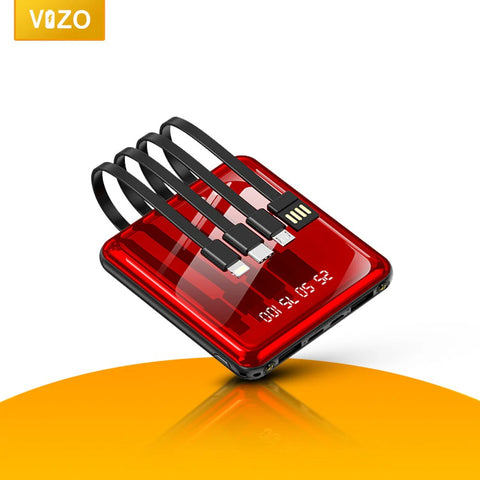 Vizo VPB16 10,000mAh Power Bank | Slim & Stylish Mobile Charger