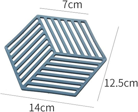 1pc Silicone Coaster Mat – Non-Slip, Heat-Proof, Multi-Use