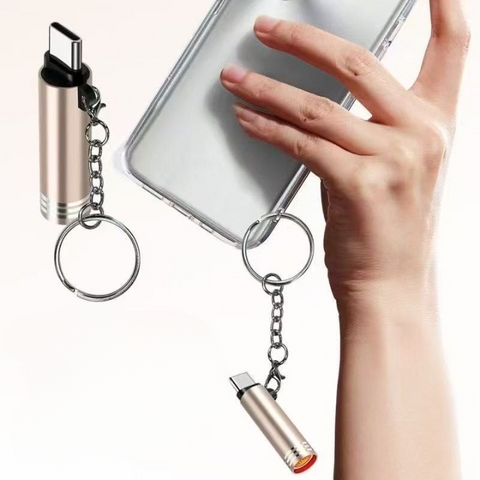 Windproof USB Charging Lighter | Outdoor Mobile Phone Cigarette Lighter with Box