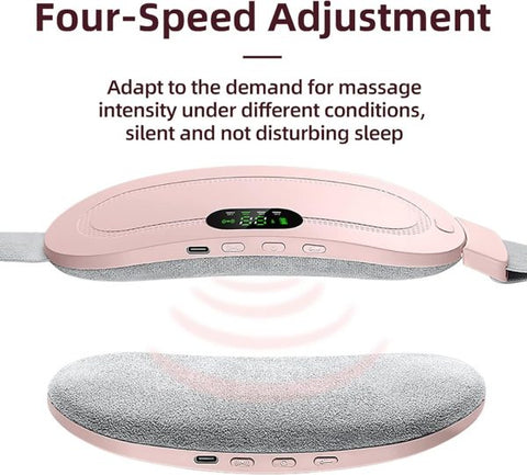 Portable Menstrual Heating Pad – Electric Cramp Relief Belt for Girls & Women