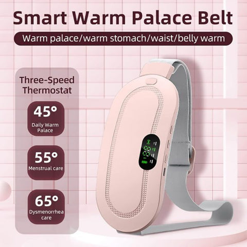 Portable Menstrual Heating Pad – Electric Cramp Relief Belt for Girls & Women