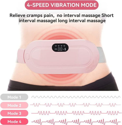 Portable Menstrual Heating Pad – Electric Cramp Relief Belt for Girls & Women