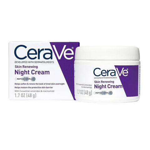 CeraVe Complete 4-in-1 Skincare Kit | Cleanser, Serum, Night Cream & Sunblock