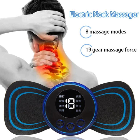 Smart EMS Wireless Massager – Compact Muscle Therapy Device