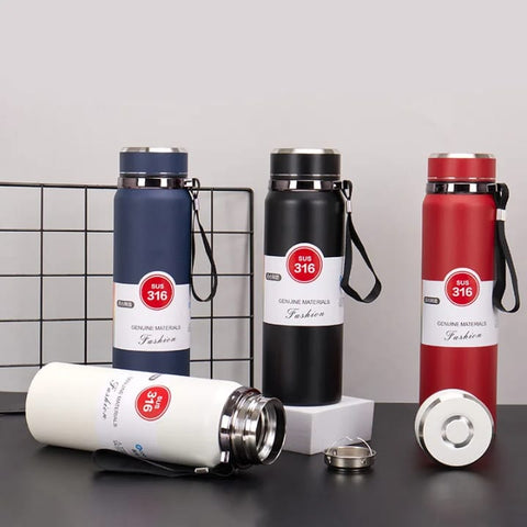 Stainless Steel Thermos Bottle – Leak-Proof Vacuum Flask