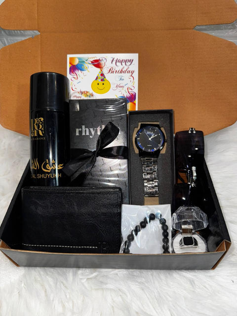 🎉 Happy Birthday Gift Hamper for Husband – Stylish Men’s Accessories Collection