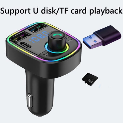 C1 Bluetooth Car MP3 Adapter – Stream, Charge & Drive