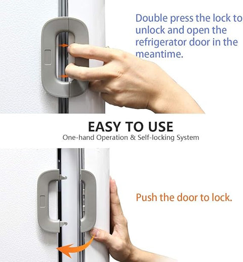FridgeGuard™ Child Safety Lock – Keep Little Hands Out!