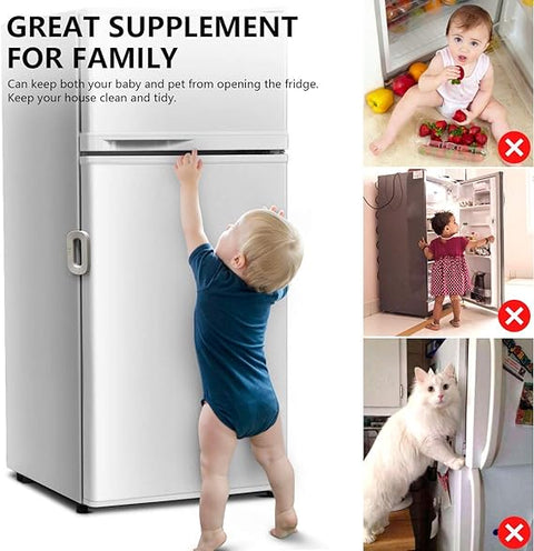 FridgeGuard™ Child Safety Lock – Keep Little Hands Out!