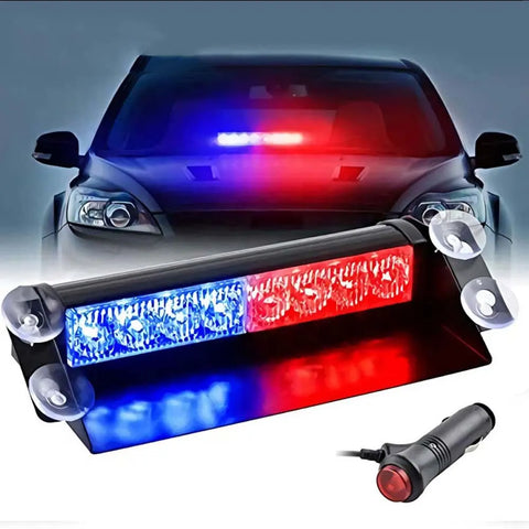 FlashGuard Dolphin Lights – Dual-Color Emergency Car LED