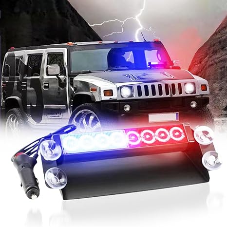 FlashGuard Dolphin Lights – Dual-Color Emergency Car LED