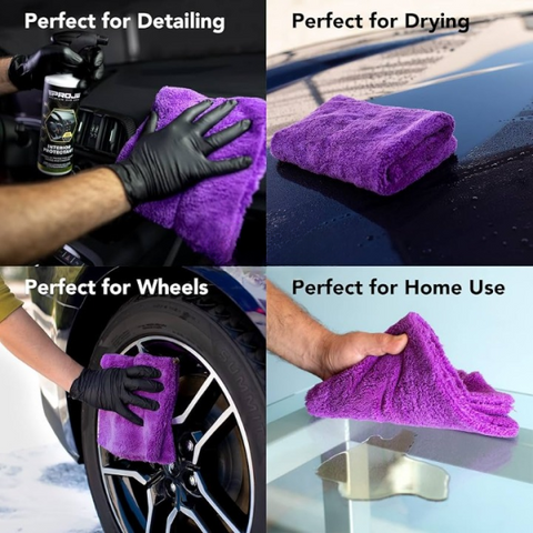 Premium Microfiber Car Cleaning Towel – Ultra-Soft & Scratch-Free