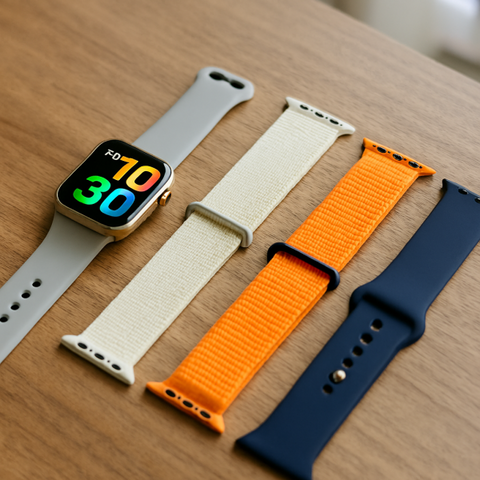 S10 Pro Max Smartwatch Set – 7 Interchangeable Straps & Fast Charging