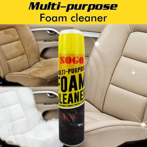 Car Foam & Dashboard Cleaner – All-in-One Interior Shine